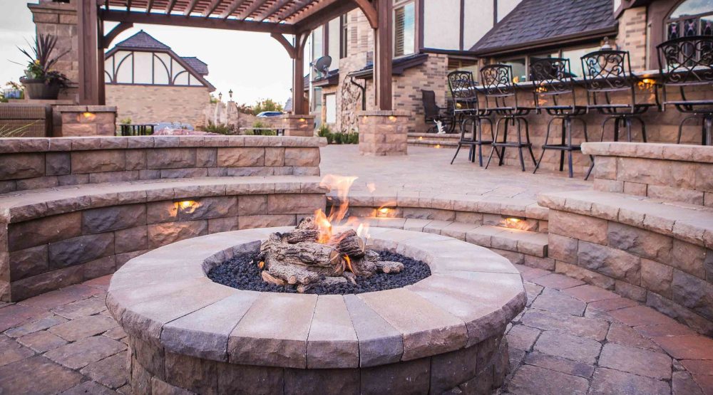 Fire pit patio chicago