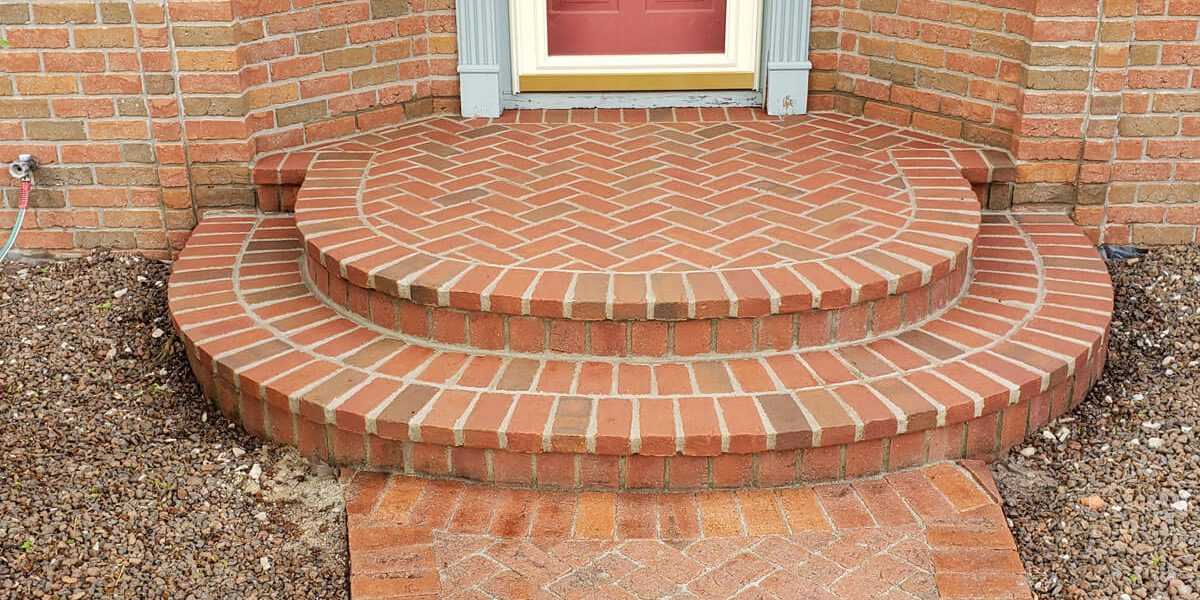 Stone Step Installation