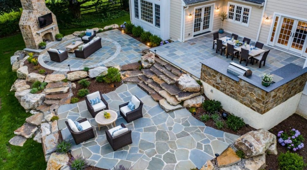 Stone patio chicago